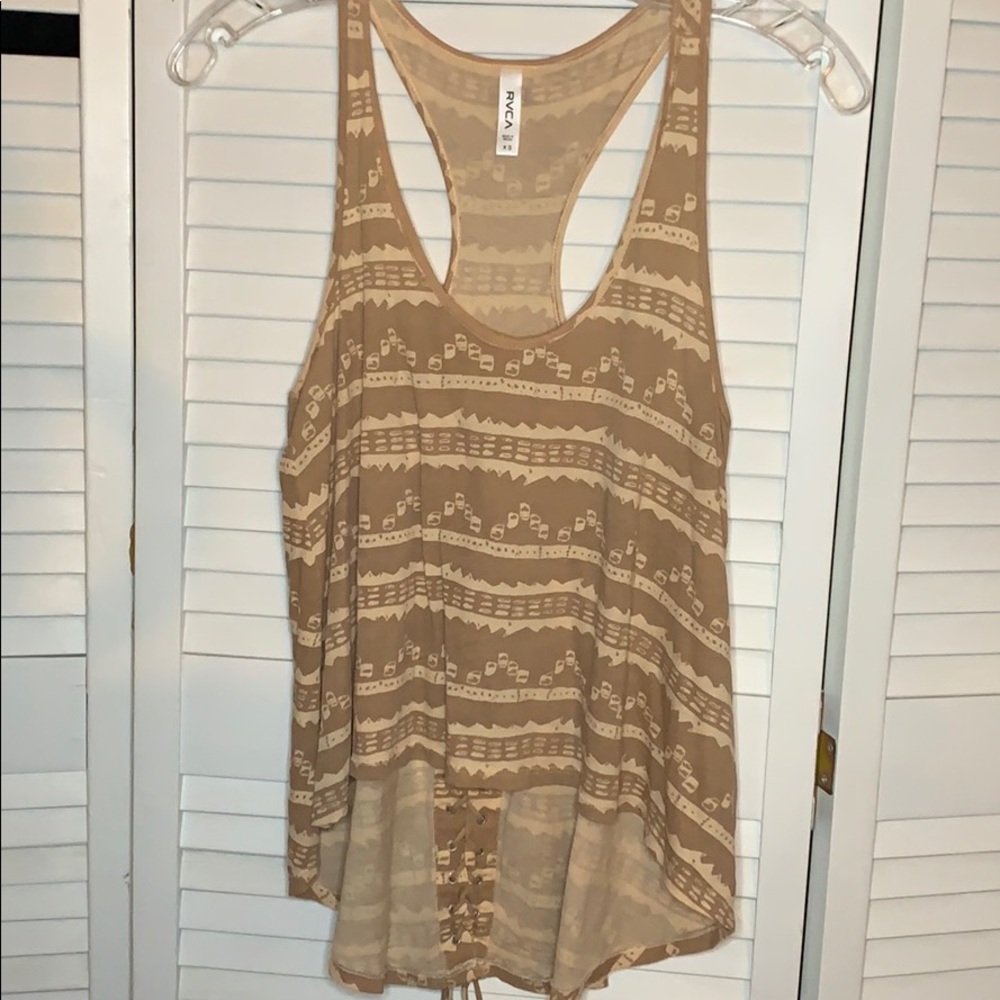 Cute tribal print tank!